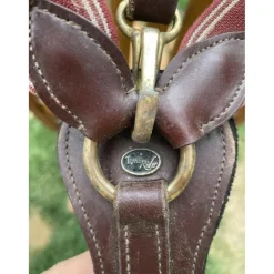 Collier de chasse à élastique bordeaux