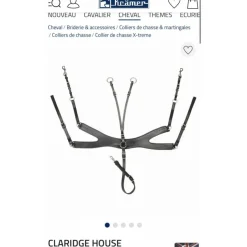 Collier de chasse & martingale