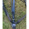 collier de chasse + martingale Fouganza noir