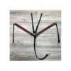 Collier de chasse + martingale Bordeaux - Taille cheval / Cob