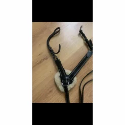 Collier de chasse 5 points noir taille Cheval
