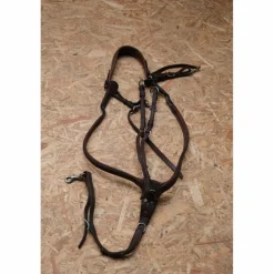 Collier de chasse Antares marron taille cheval