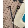 Collier de chasse bleu et marron