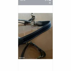 Collier de chasse bleu marine