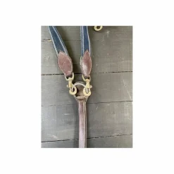 Collier de chasse cheval cuir marron