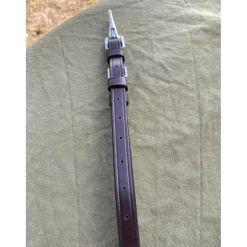 Collier de chasse cheval cuir marron