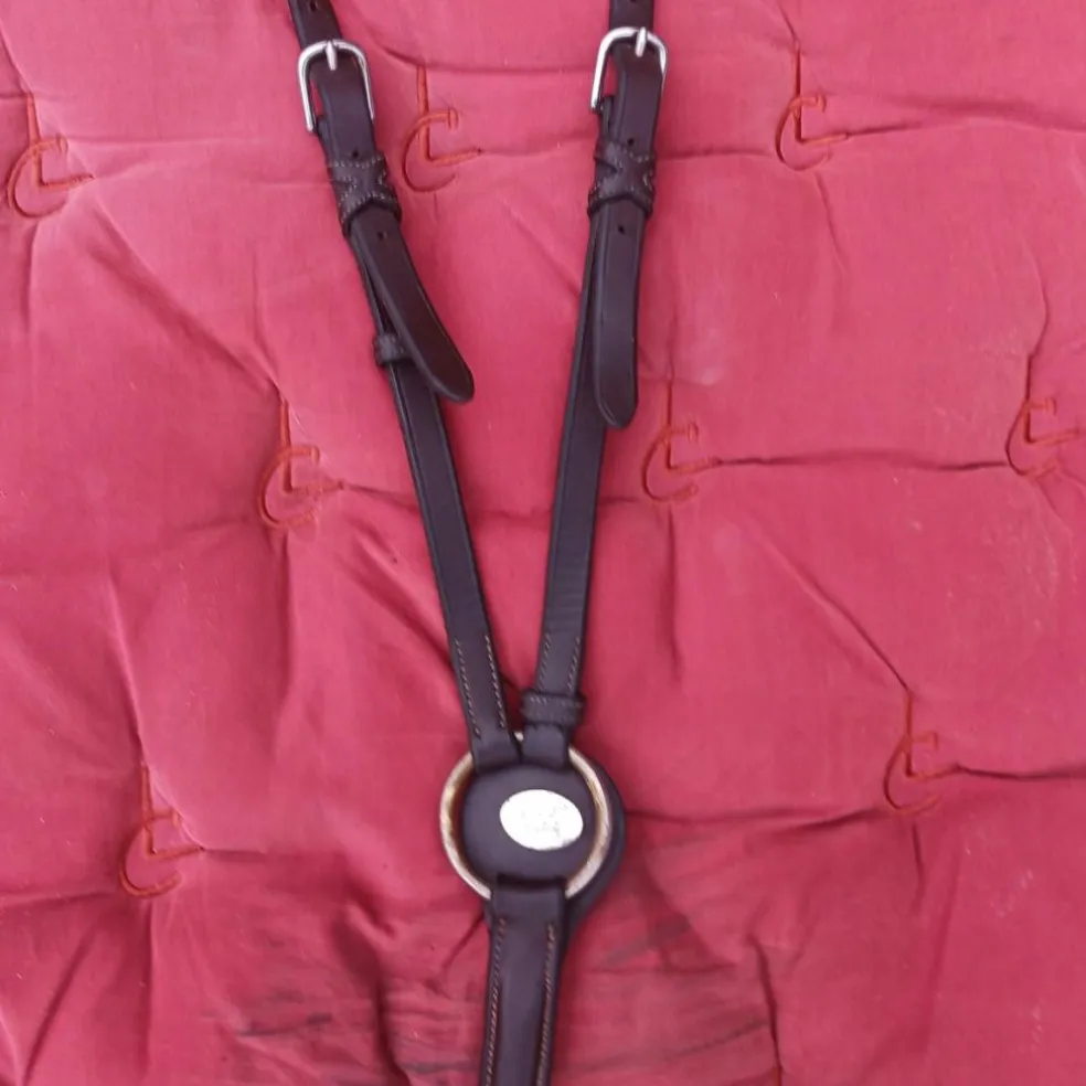 Collier de chasse cuir de veau marque équipe