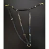 Collier de chasse cuir et élastiques