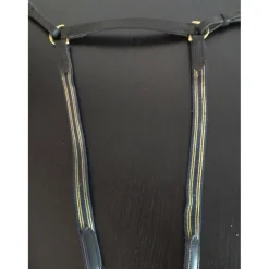 Collier de chasse cuir et élastiques