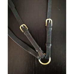 Collier de chasse cuir et élastiques