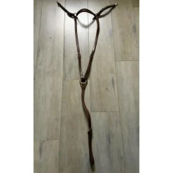Collier de chasse FORESTIER cuir marron - Taille cheval