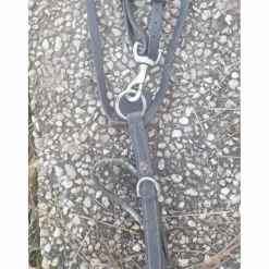 Collier de chasse élastique + martingale taille cob/pur sang