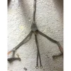 Collier de chasse marron et or
