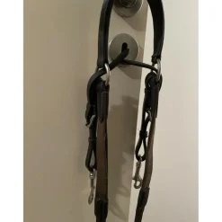 Collier de chasse marron taille cheval