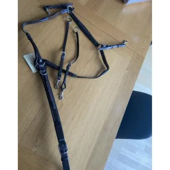 Collier de chasse martingale Marron