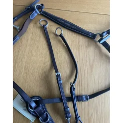 Collier de chasse martingale Marron