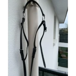 Collier de chasse noir taille cheval