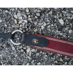 Collier de chasse poney bordeaux