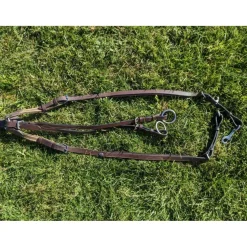 Collier de chasse T Cheval cuir élastiques Lamicell