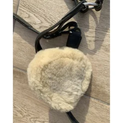 Collier de chasse/martingale 5 points avec mouton