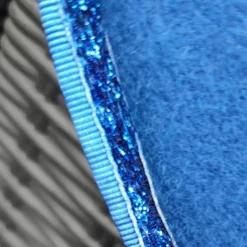 Compensateur paillette bleu roi dressage