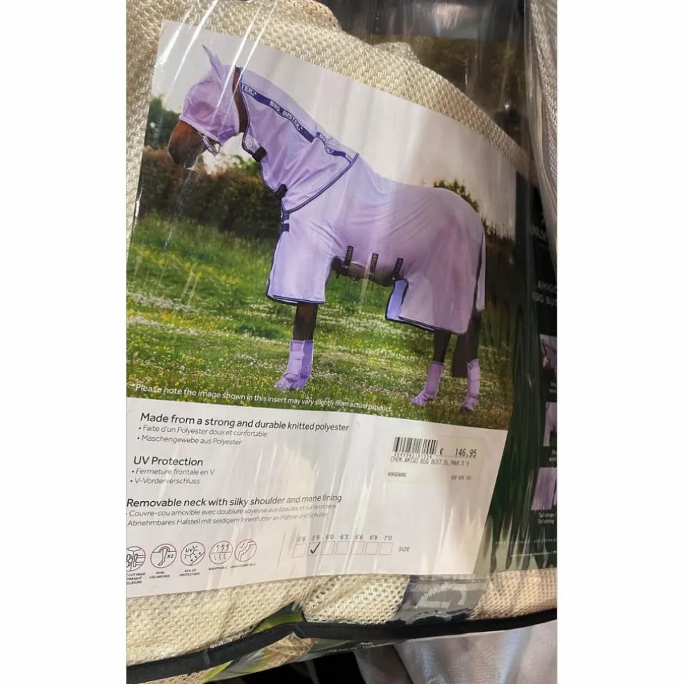 Couverture anti mouches/dermite/UV Horseware