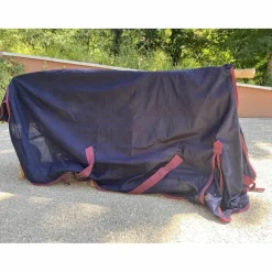 Couverture anti-mouche Equithème 6’9 bleue