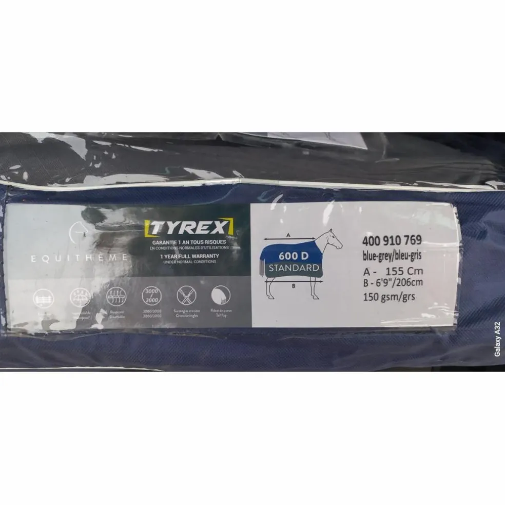 Couverture cheval 150kg