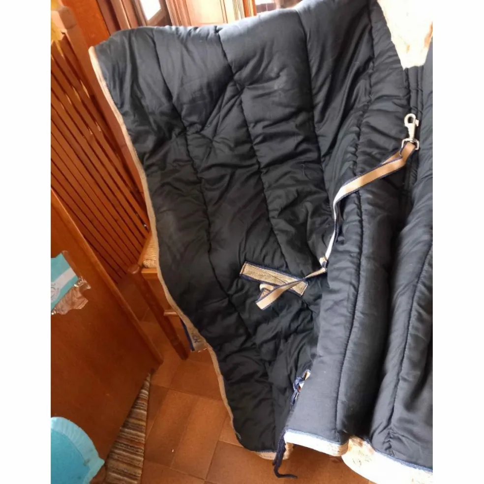 couverture d'écurie double poney