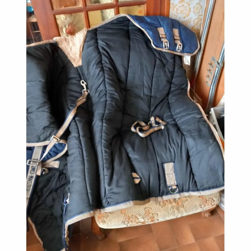 couverture d'écurie double poney