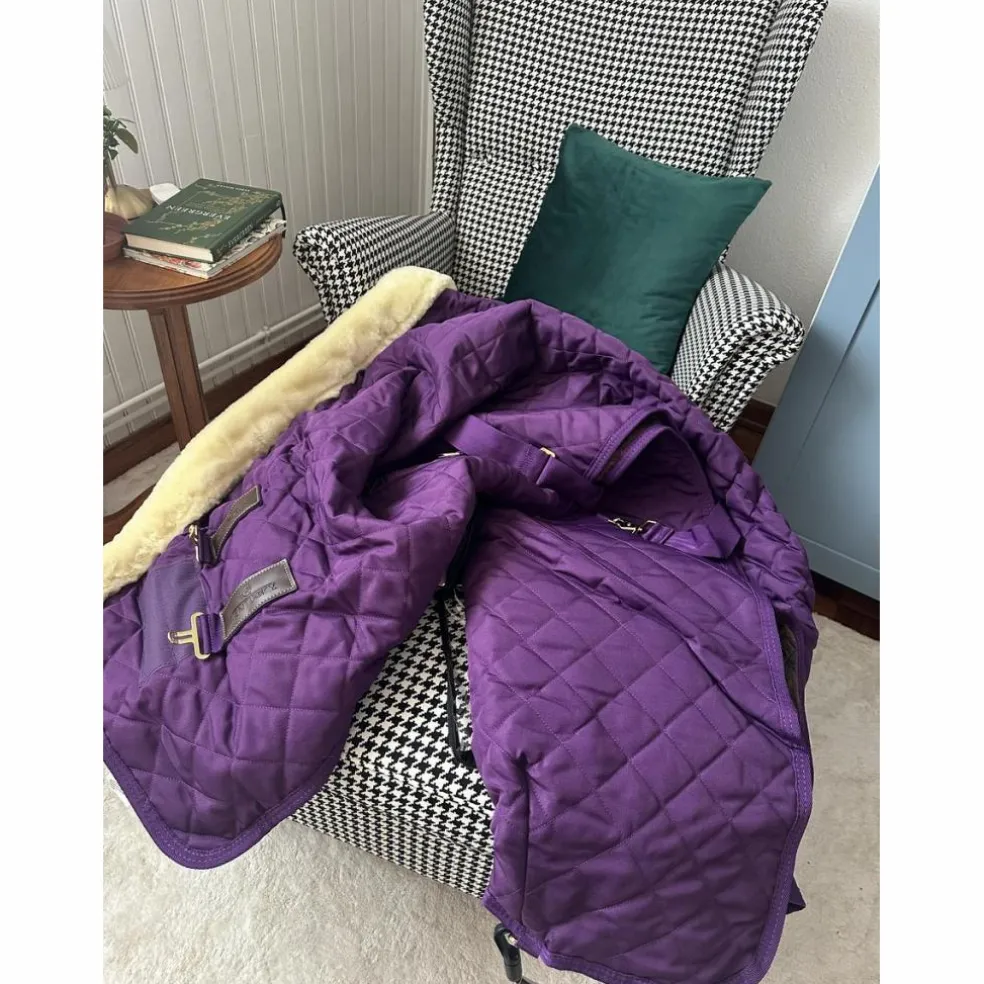 Couverture d’écurie violette