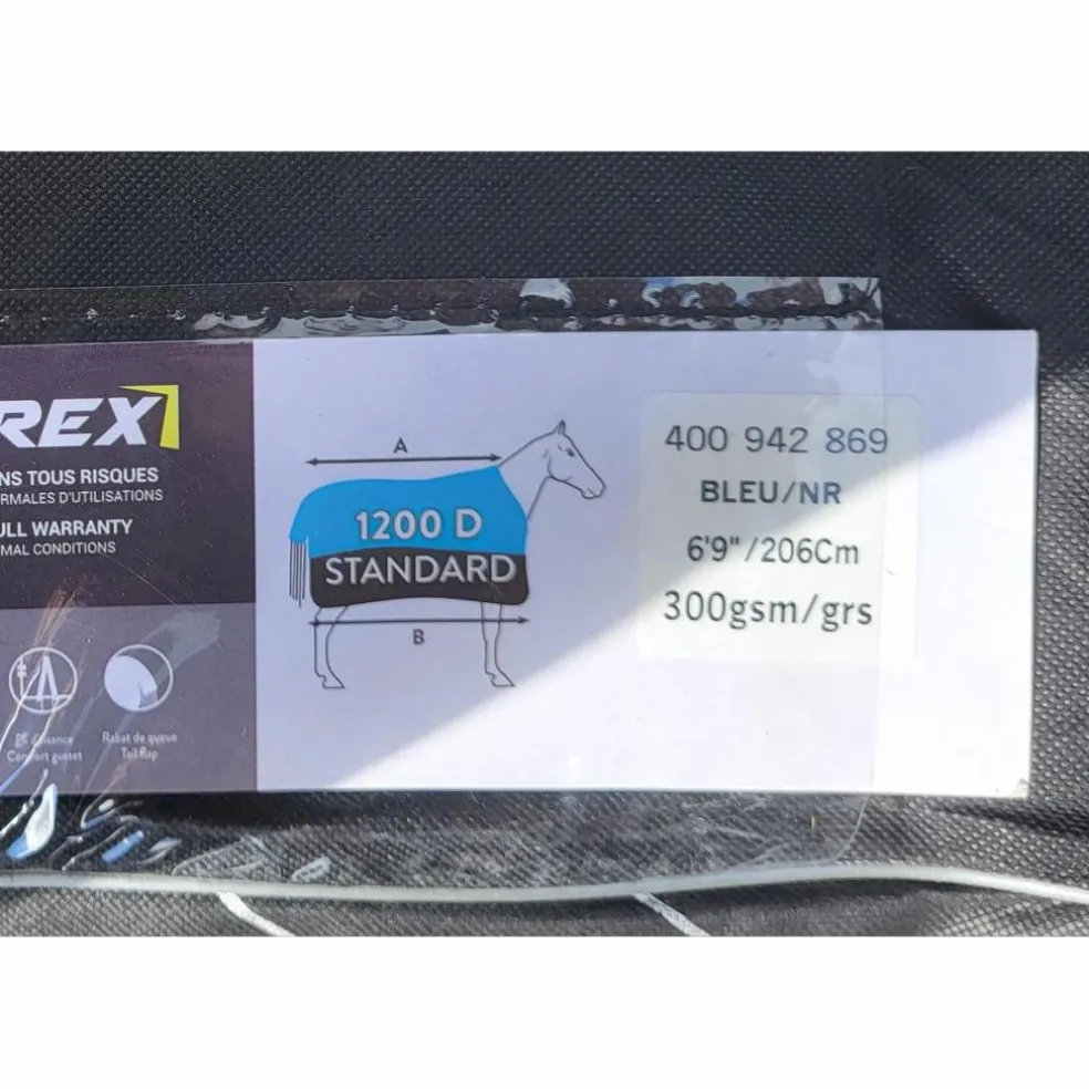 Couverture extérieur cheval 300 gr