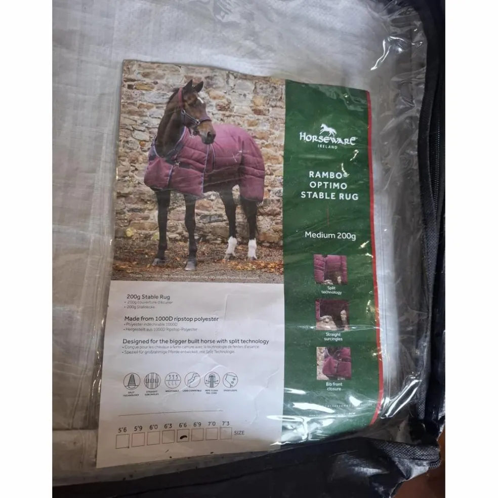 Couverture Horseware Rambo Optimo