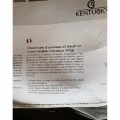 Couverture imperméable