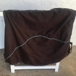 Couvre - Reins FOUGANZA Marron/Bleu Imperméable