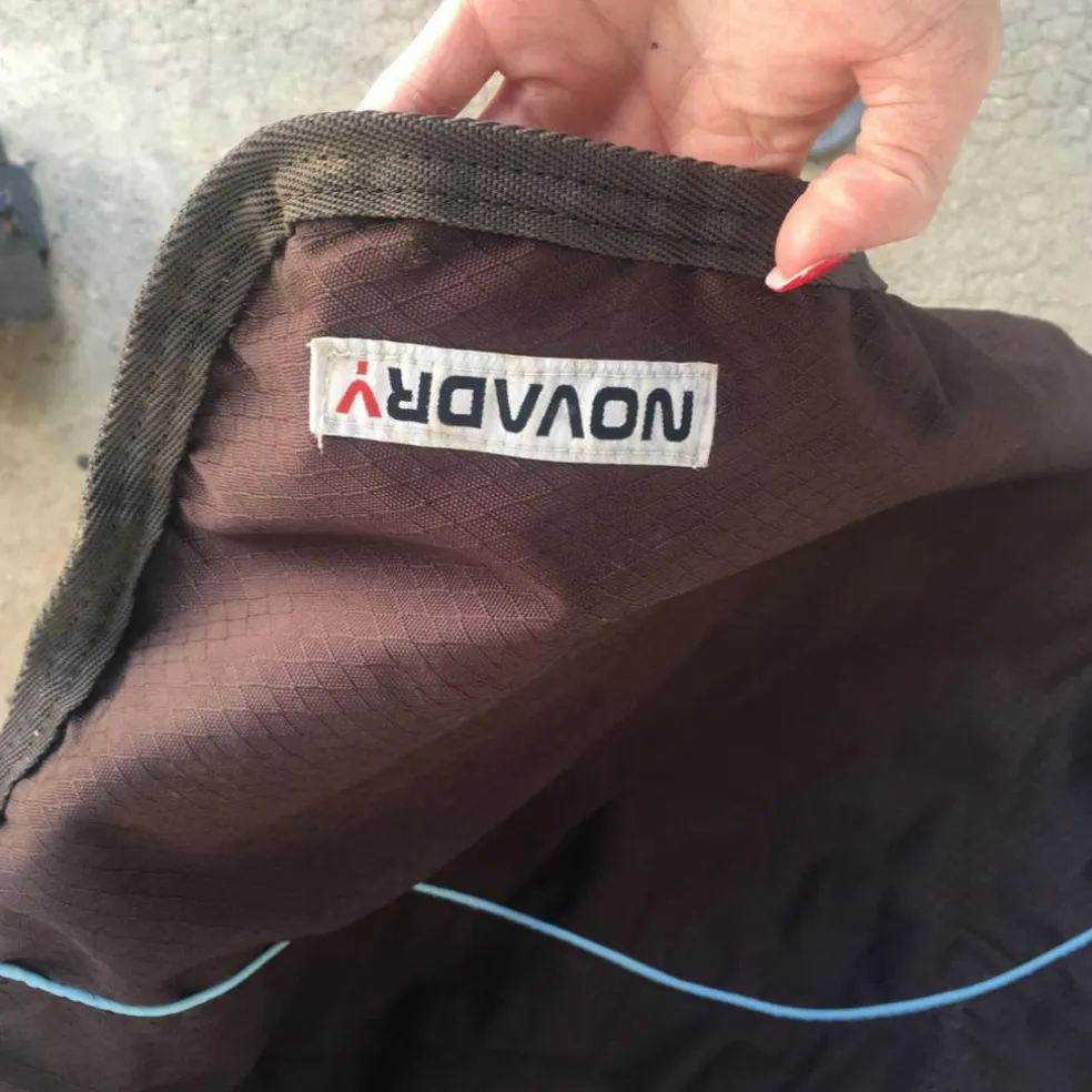 Couvre - Reins FOUGANZA Marron/Bleu Imperméable
