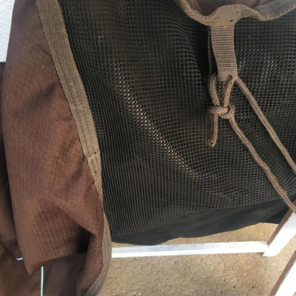Couvre - Reins FOUGANZA Marron/Bleu Imperméable