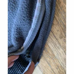 couvre rein en deux parties, polaire et imperméable détachable