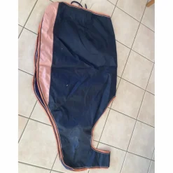 Couvre rein equitheme 155 bleu et rose