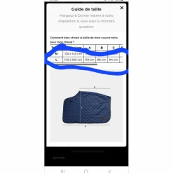 Couvre rein Kentucky neuf