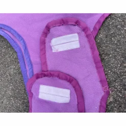 couvre rein poney rose