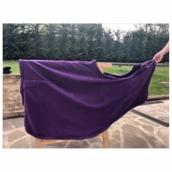 Couvre rein violet