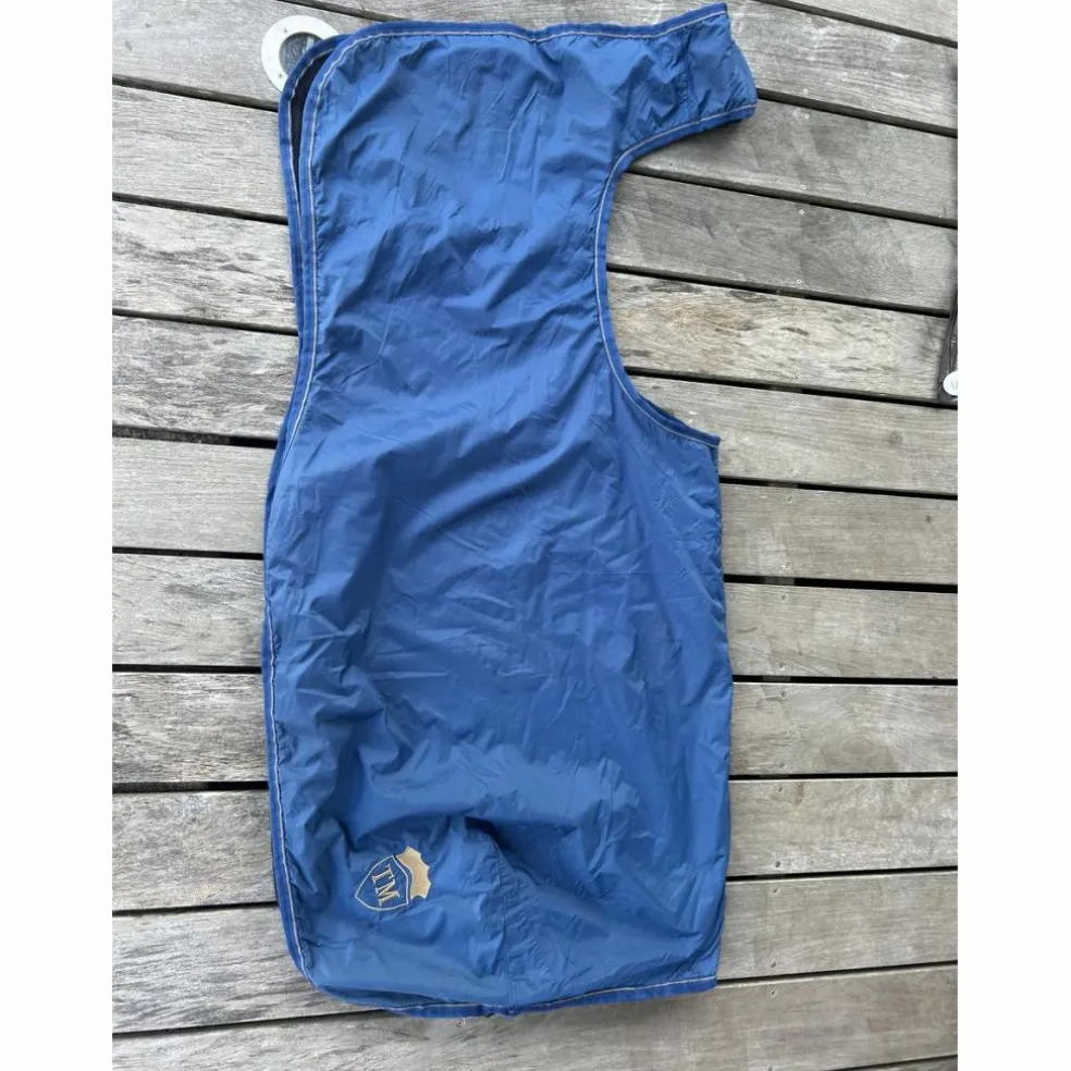 Couvre reins bleu
