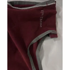 couvre reins polaire bordeaux equitheme