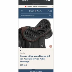 couvre siège amortisseur