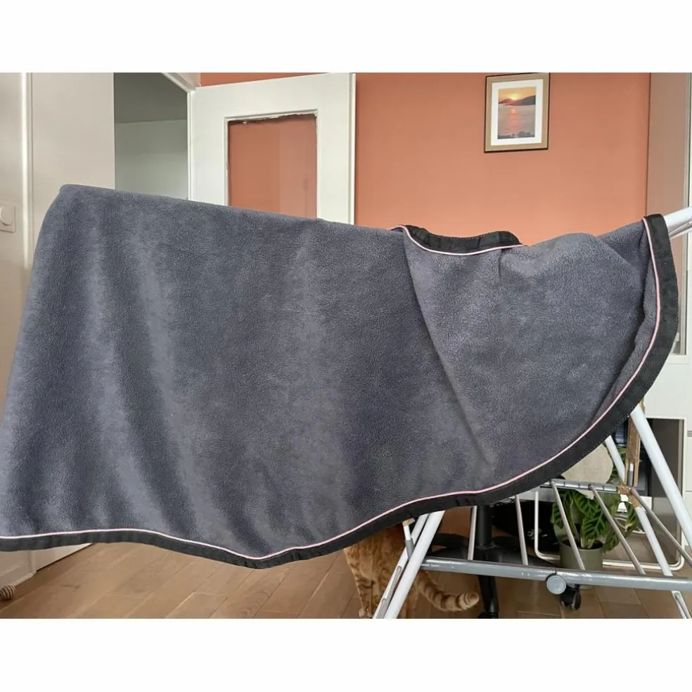 couvre-reins polaire cheval