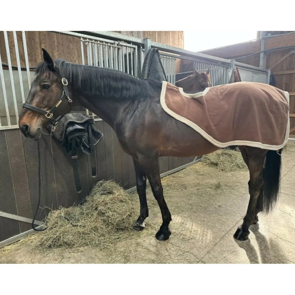 Couvre-reins polaire EQUITEM - Beige