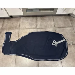 Couvre-reins polaires Lami-Cell bleu marine 145cm