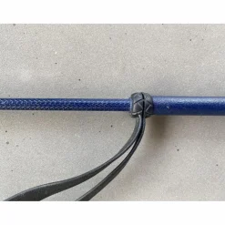 Cravache bleu marine et noir