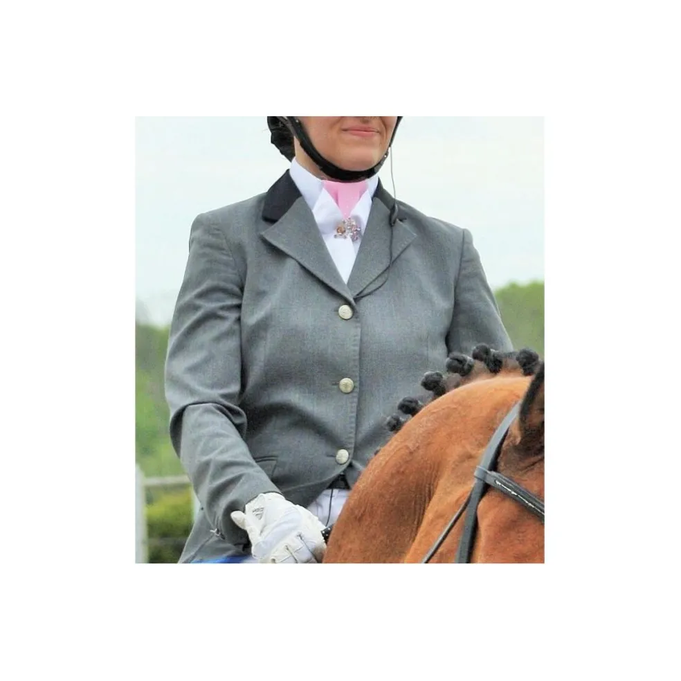 Cravate show quest uk dressage rose